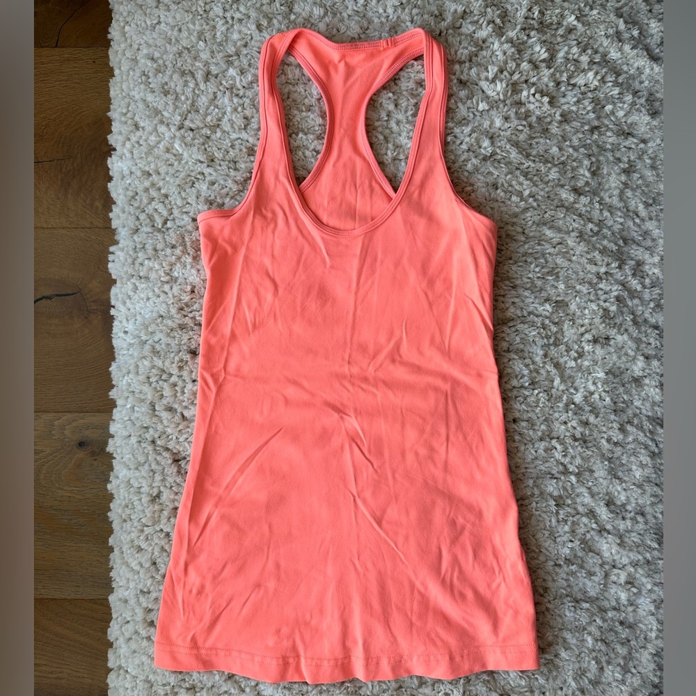 Pink Lululemon workout Tank
